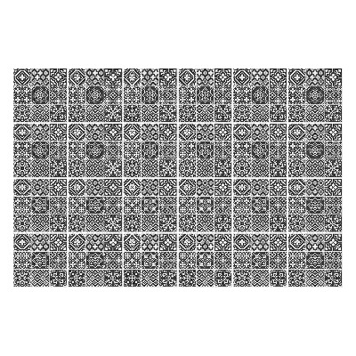 Autocolante gresie si faianta Motive geometrice în carouri