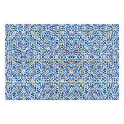 Autocolante gresie Motive florale geometrice