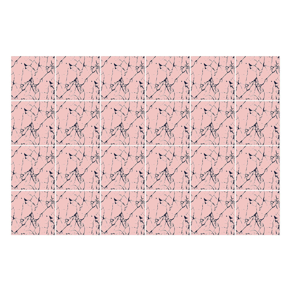 Autocolante gresie si faianta Linii și puncte abstracte