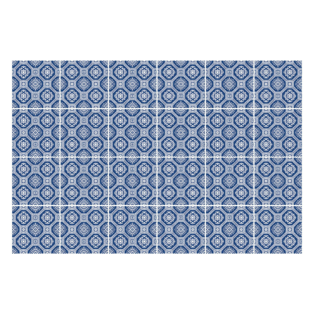 Autocolante pentru gresie Hexagone geometrice