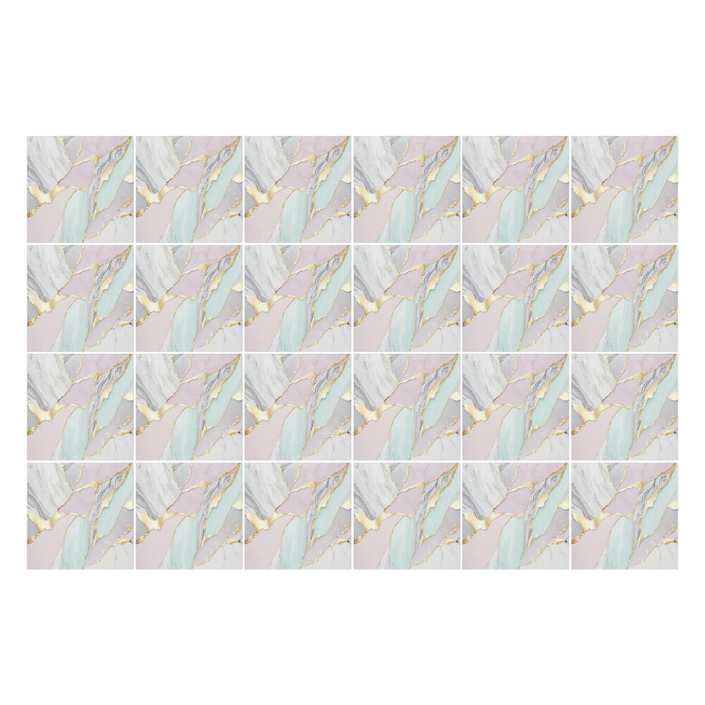 Autocolante gresie Bile colorate