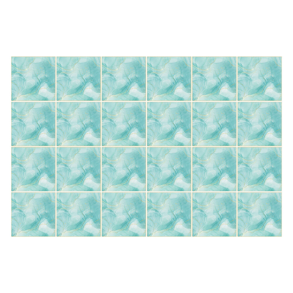 Autocolante gresie Valuri și linii delicate