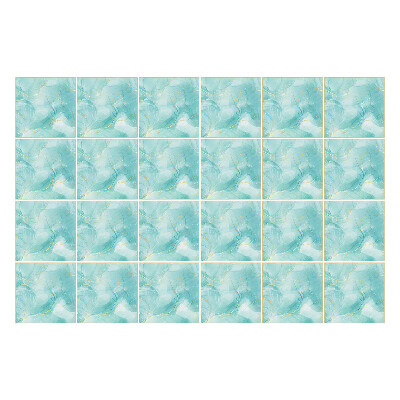 Autocolante gresie Valuri și linii delicate