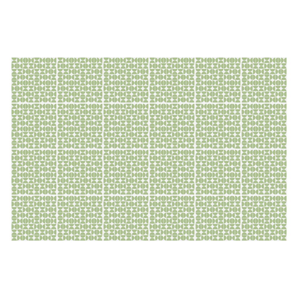 Autocolante gresie Geometrie ovală într-o grilă