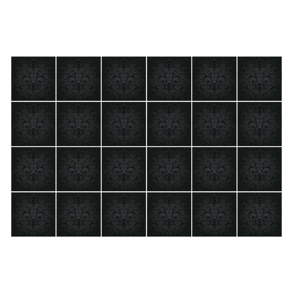 Autocolante pentru gresie Ornamentare elegantă