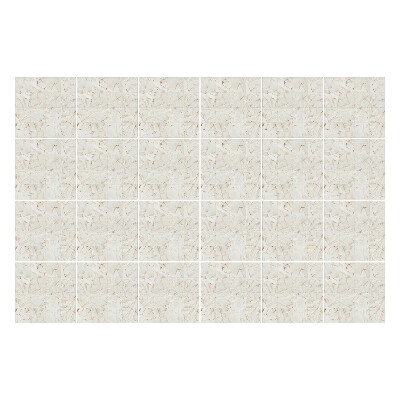 Autocolante gresie Frunze delicate în material textil