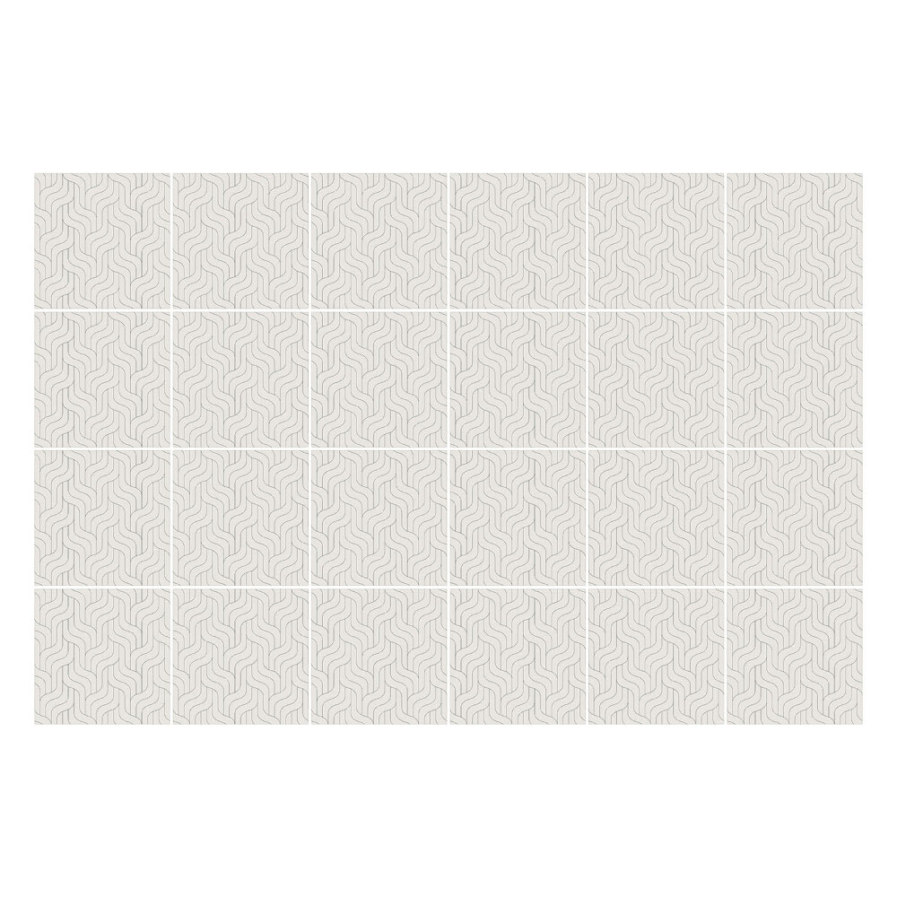 Autocolante gresie Valuri într-un aranjament delicat