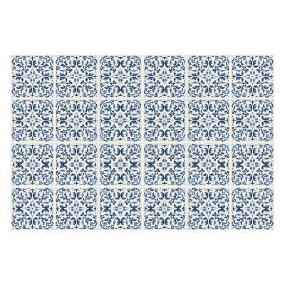 Autocolante gresie si faianta Plăci albastre