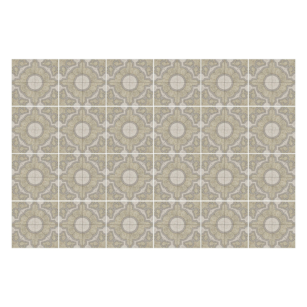 Autocolante gresie Motive florale geometrice