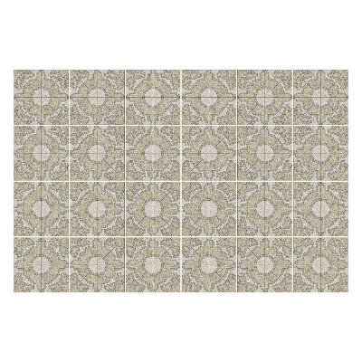 Autocolante gresie Motive florale geometrice