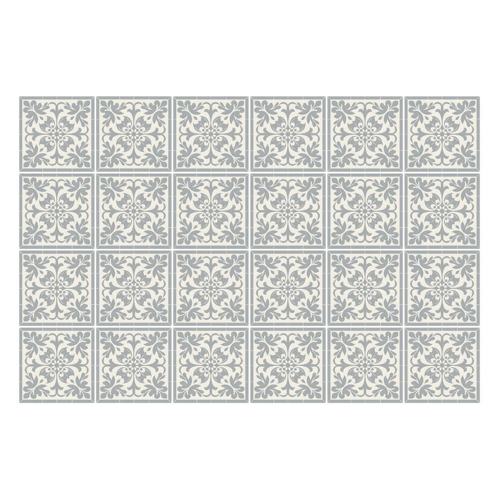 Autocolante pentru gresie Gresie gri elegantă