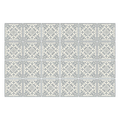 Autocolante pentru gresie Gresie gri elegantă