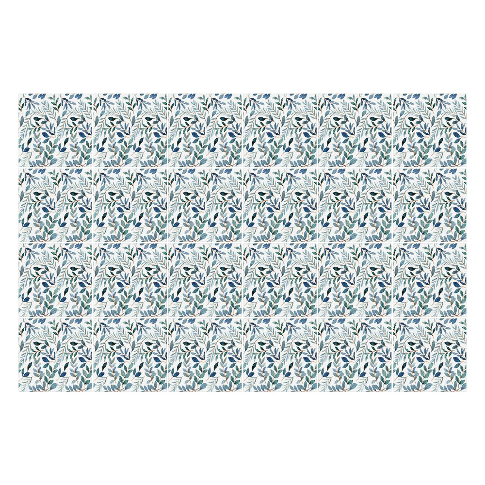 Autocolante gresie si faianta Frunze și crenguțe într-o încâlcitură