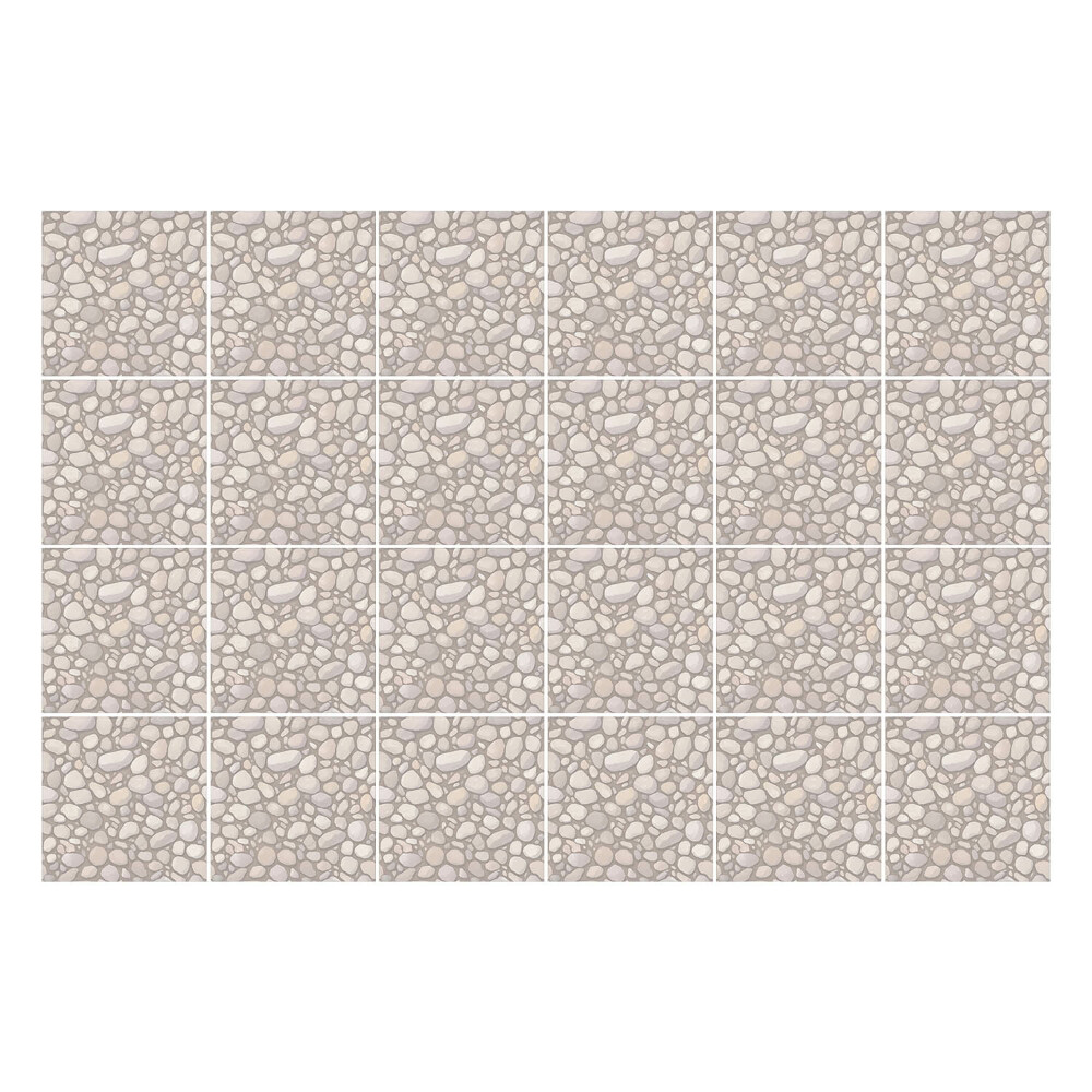 Autocolante gresie Granule de piatră în aranjament