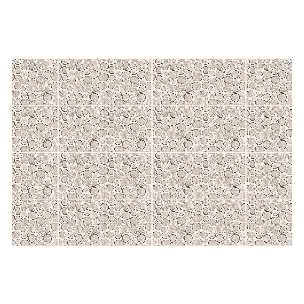 Autocolante gresie si faianta Trunchiuri mici de copaci