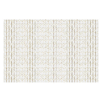 Autocolante pentru gresie Linii geometrice într-o grilă