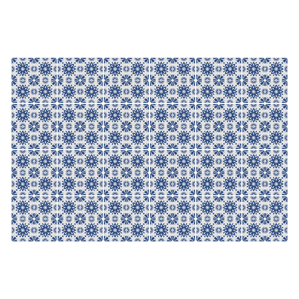 Autocolante gresie Motive florale într-o plasă