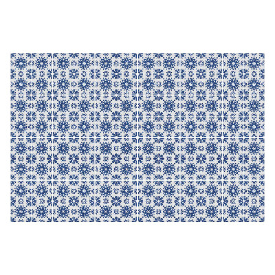 Autocolante gresie Motive florale într-o plasă