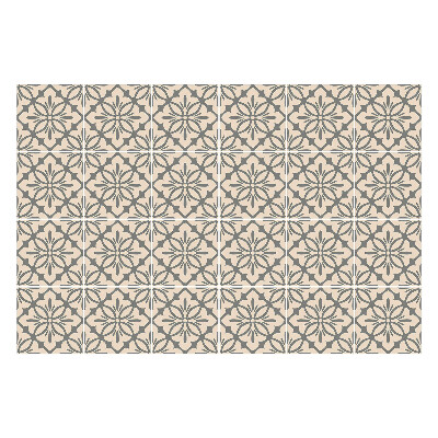 Autocolante gresie Ornamente florale într-o plasă