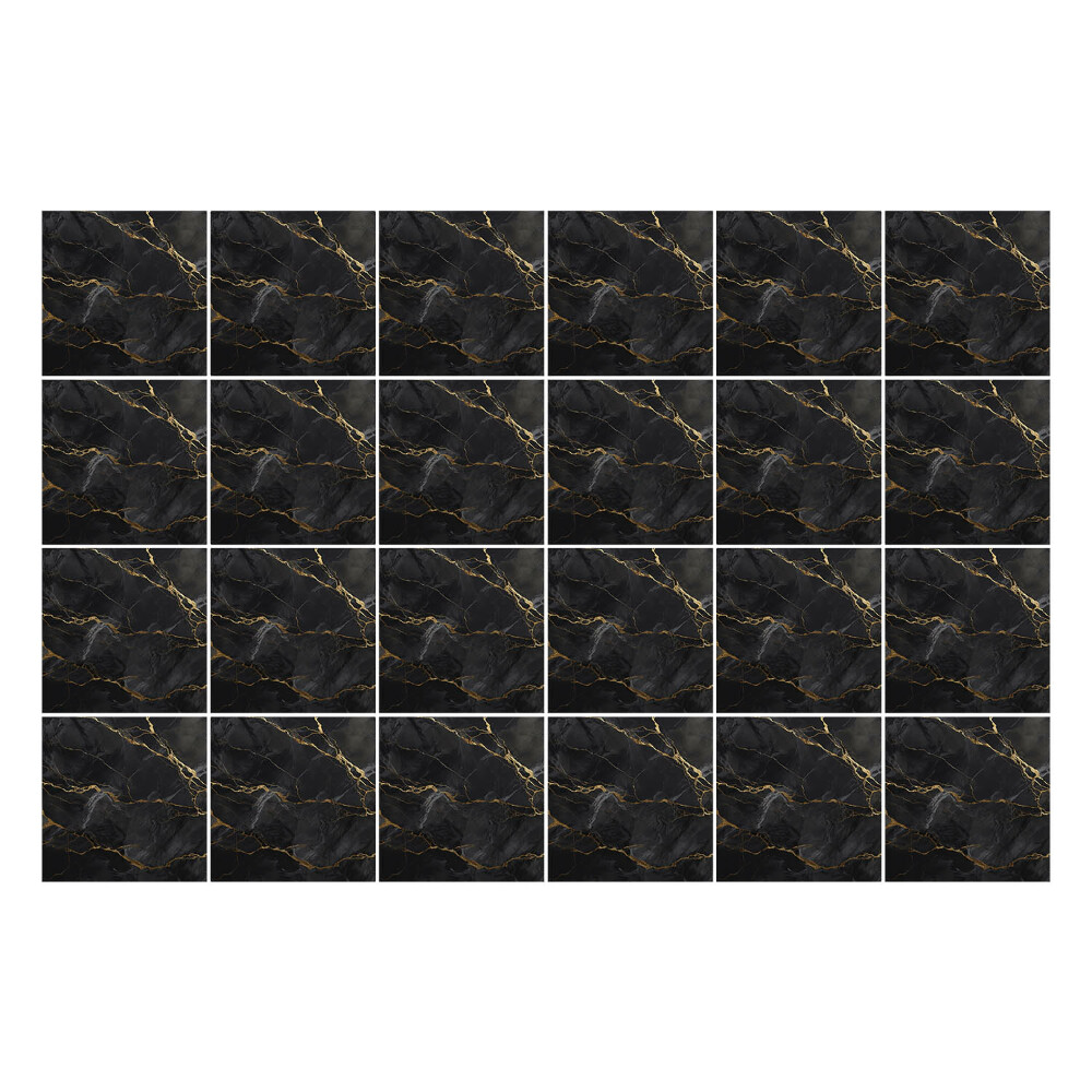 Autocolante pentru gresie Marmură elegantă cu vene