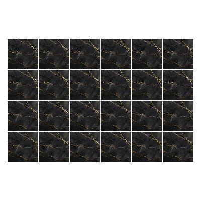 Autocolante pentru gresie Marmură elegantă cu vene