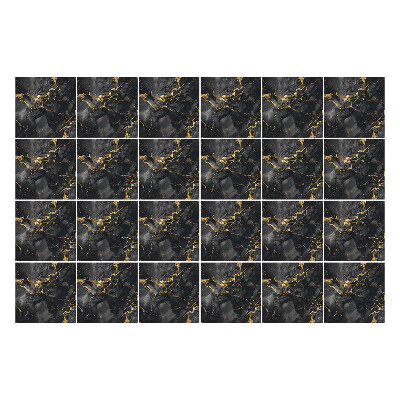 Autocolante pentru gresie Motiv abstract cu vene