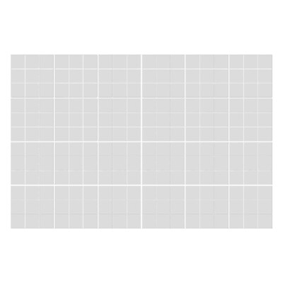 Autocolante gresie si faianta Grilă dreptunghiulară