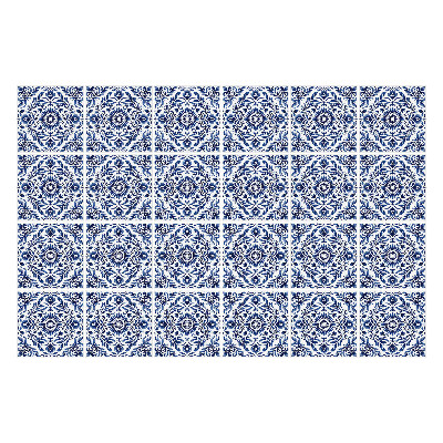 Autocolante pentru gresie Plăci bogat decorate