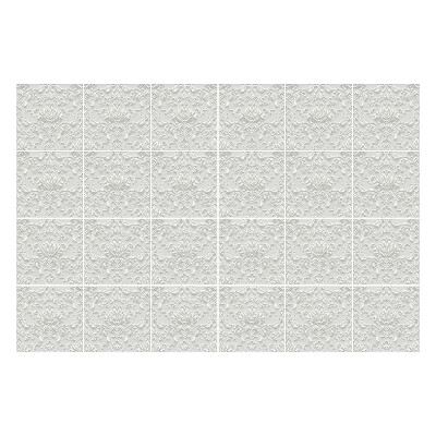 Autocolante pentru gresie Ornamente 3D elegante