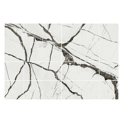 Autocolante gresie si faianta Vene cristalizate de marmură