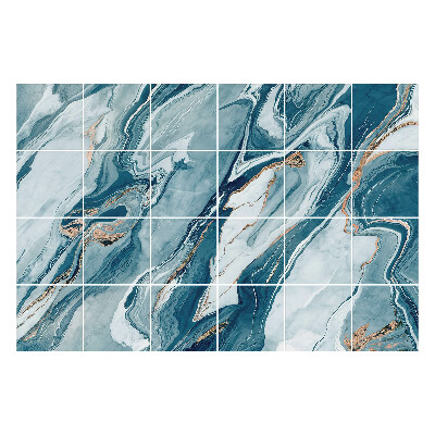 Autocolante gresie si faianta Vene dinamice de marmură