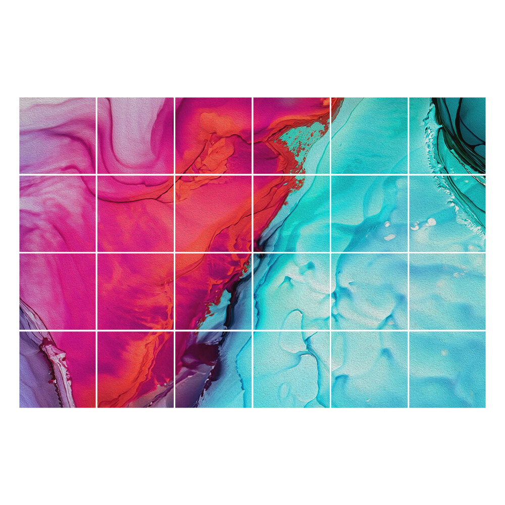 Autocolante gresie si faianta Amestecarea vopselelor