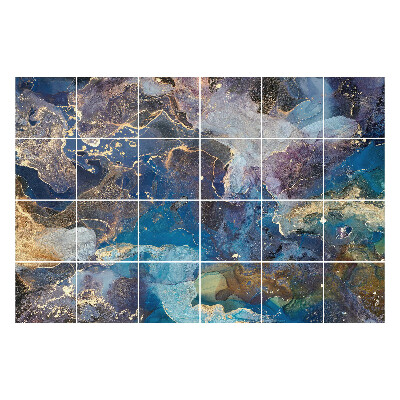 Autocolante pentru gresie Compoziție abstractă