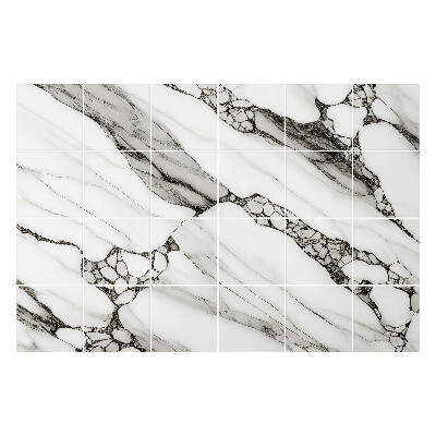 Autocolante gresie Marmură elegantă cu vene