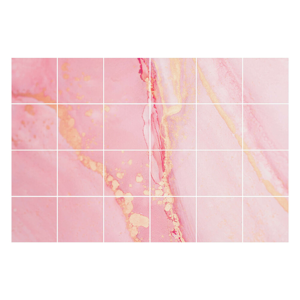 Autocolante gresie si faianta Linii delicate, fluide