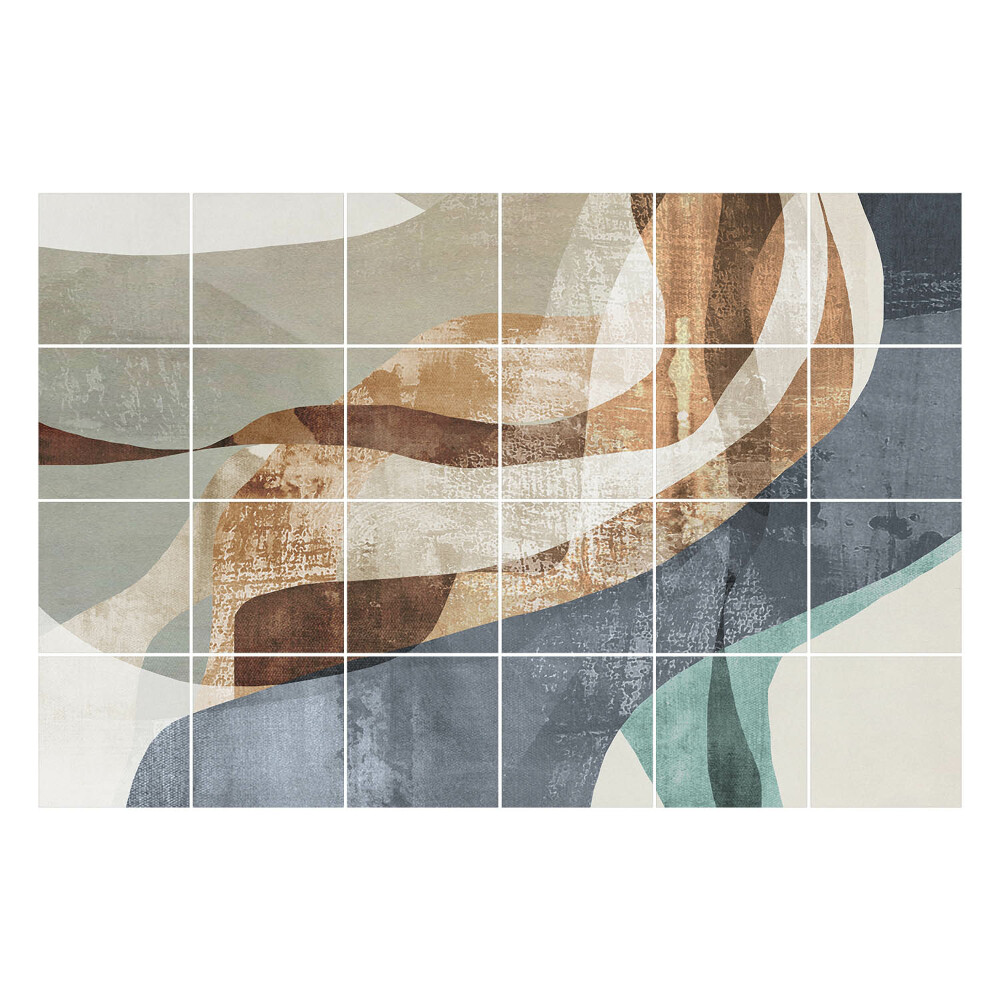 Autocolante gresie Forme abstracte