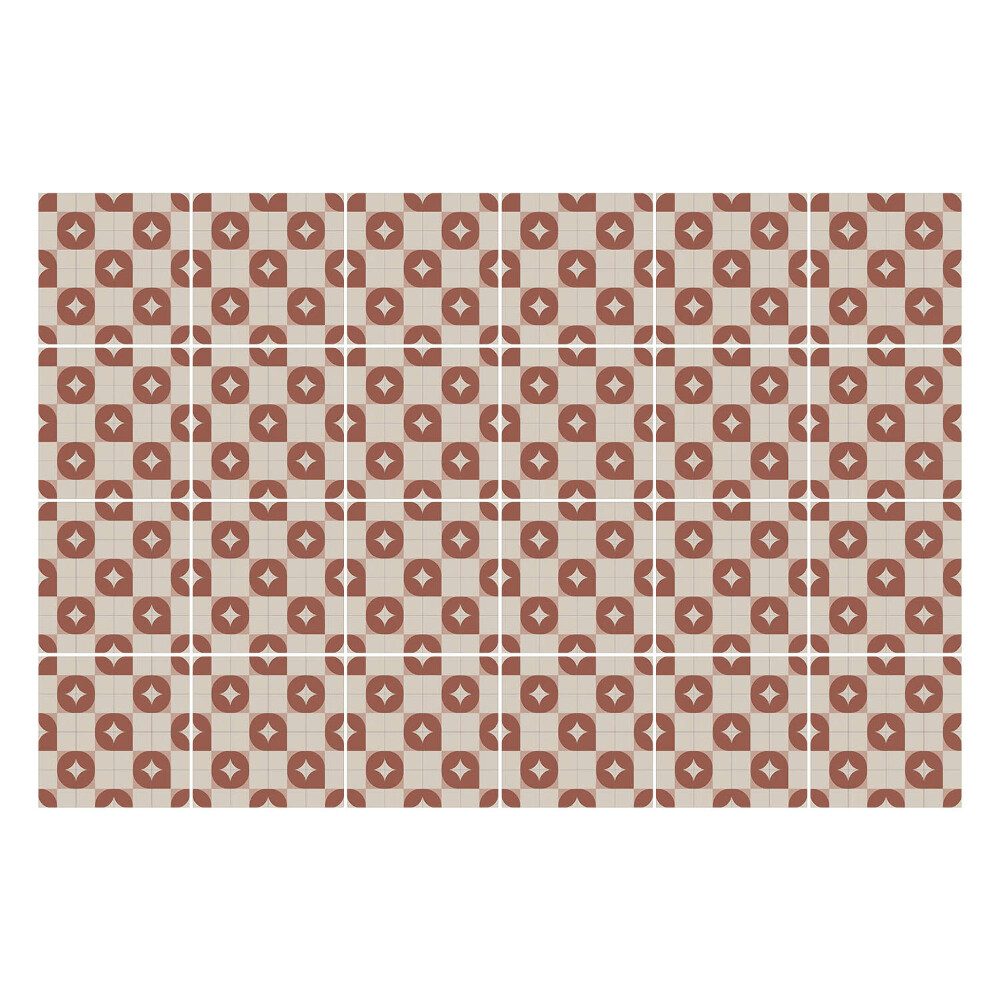 Autocolante gresie si faianta Geometrie cu forme