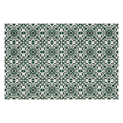 Autocolante gresie Motiv floral în fundal