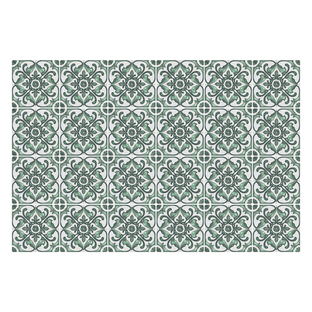 Autocolante gresie Motive florale elegante