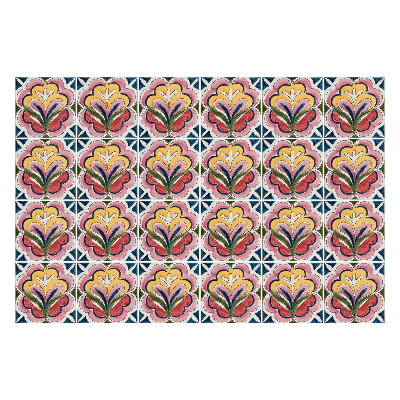 Autocolante pentru gresie Motive florale în aranjament