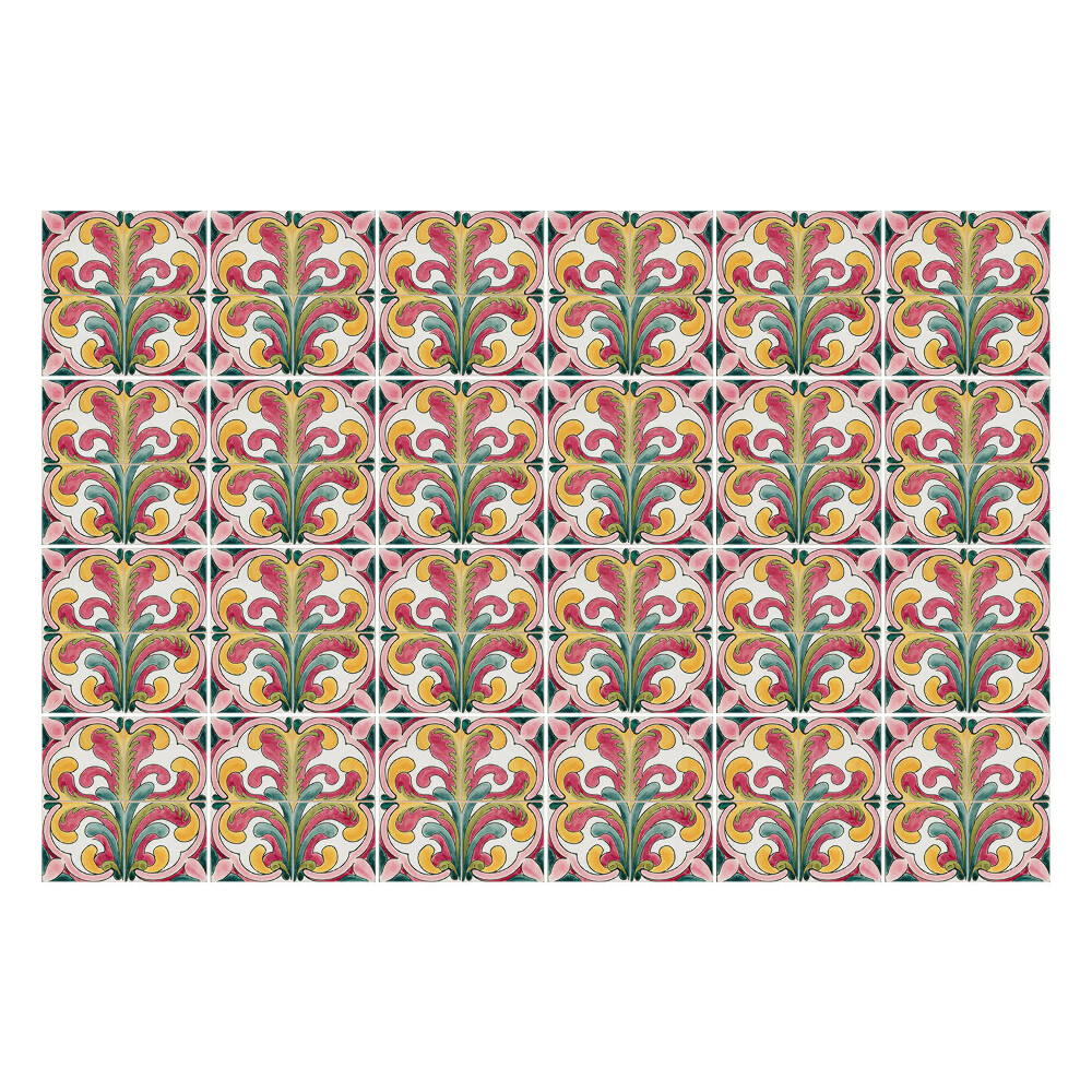 Autocolante gresie Motive florale în aranjament