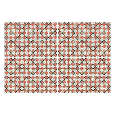 Autocolante gresie si faianta Romburi și pătrate spațiale