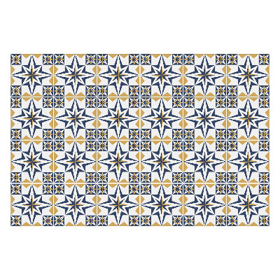 Autocolante gresie Stele și romburi simetrice