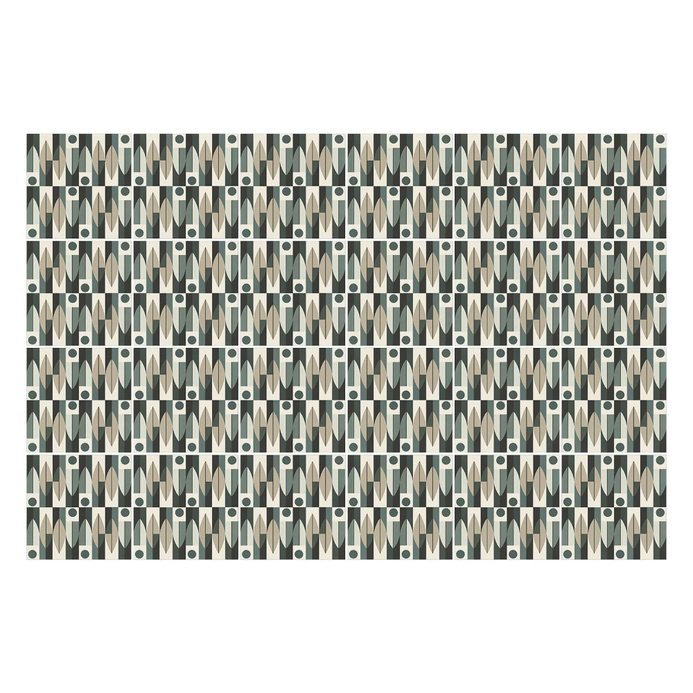 Autocolante gresie Forme geometrice abstracte