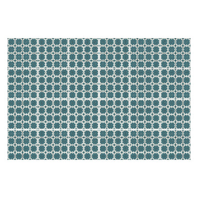 Autocolante gresie si faianta Motiv floral într-o plasă