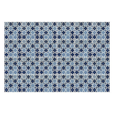 Autocolante gresie Motive florale într-o plasă