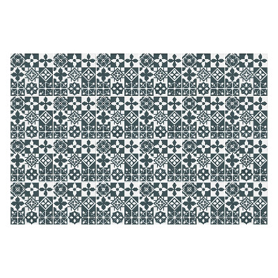 Autocolante gresie Motive florale geometrice