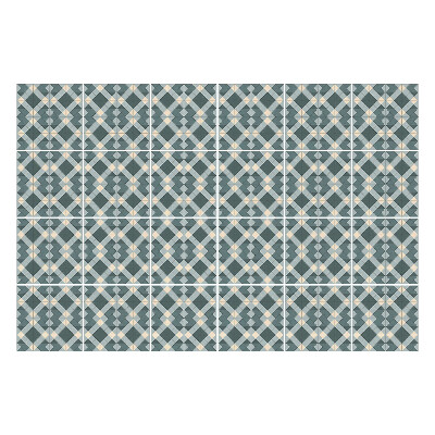 Autocolante gresie si faianta Figuri geometrice într-o grilă