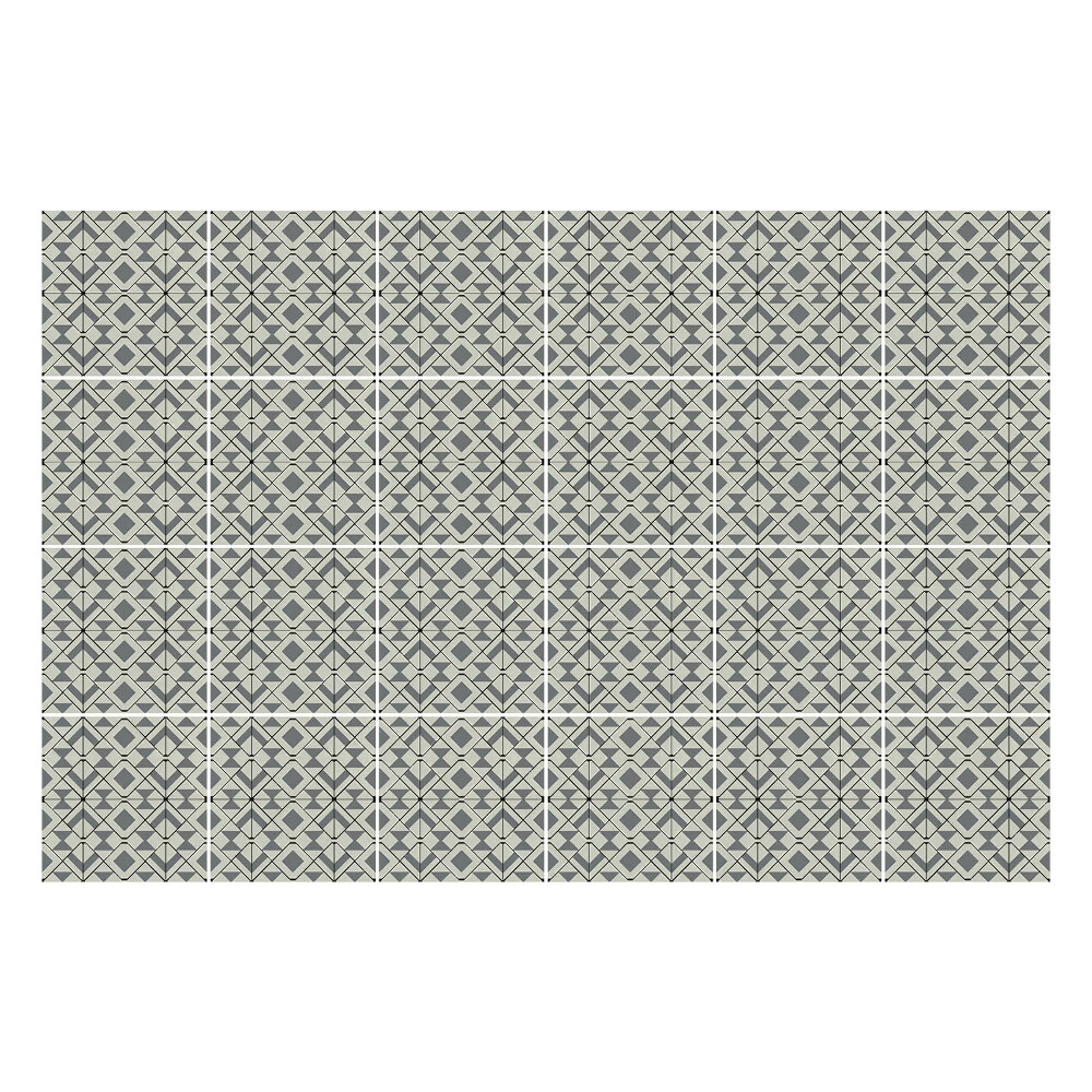 Autocolante gresie si faianta Romburi și pătrate geometrice