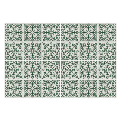 Autocolante pentru gresie Motive vegetale complexe